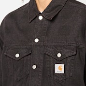 Buy Carhartt WIP Everson Trucker Jacket in black | I036266-3HVGD