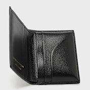 Buy Comme des Garcons Wallet Dots Printed Leather black in