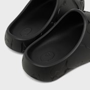 Buy A Bathing Ape Bape Slides #1 M in black | 001FWM301323MBLK