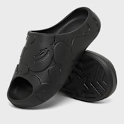 Buy A Bathing Ape Bape Slides #1 M in black | 001FWM301323MBLK