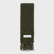 Buy Acne Studios Mohair Scarf in green | | solebox