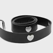 Buy Carhartt WIP Tylor Belt Leather in black / silver | I035381