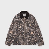 Carhartt WIP OG Detroit Jacket "Camo Feather Tree" camouflage 104190 1