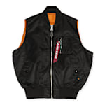 アルファ ma-1 Polar Vest S ブラック