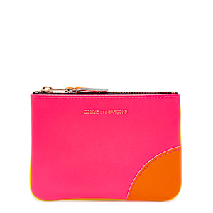 Buy Comme des Garcons Wallet Super Fluo in multi-colour | SA8100SF