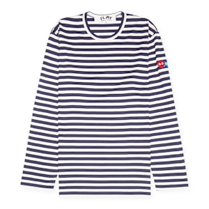 Buy Comme des Garcons Play x The Artist Invader Striped Longsleeve