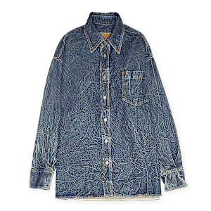 Buy Sunnei Raw Denim Reversible 4 Pockets Jacket in blue