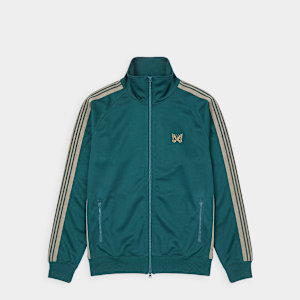 Buy Needles Track Jacket - Poly Smooth in groen | SX404-B | solebox