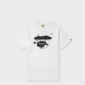 Buy A Bathing Ape Graffiti Ape Face Tee in white