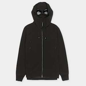 Buy C. P. Company Shell-R Goggle Jacket in black | MOW728A00-5968A