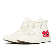 Comme des Garcons Play Chuck Taylor High beige