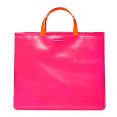 Comme des Garcons Wallet Super Fluo Leather Line G multicolor