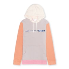 Comme des Garcons Shirt Hooded Sweatshirt rot