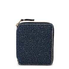 Comme des Garcons Wallet Wallet "Denim Blue" blauw