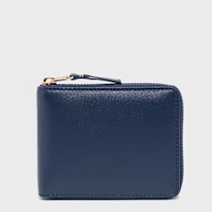 Comme des Garcons Wallet&nbsp; Classic Leather Line bleu
