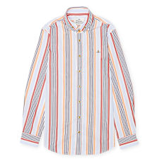 Vivienne Westwood 2 Button Krall Shirt blau