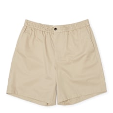AMI PARIS Elasticizied Waist Bermuda Shorts beige