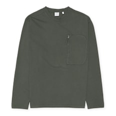 Aspesi Mod. AY41 Longsleeve Pocket Tee grey