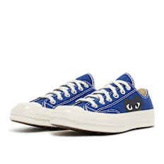 Comme des Garcons Play Black Heart Chuck Taylor All Star '70 Low blue