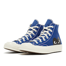 Comme des Garcons Play&nbsp; Black Heart Chuck Taylor All Star '70 High bleu