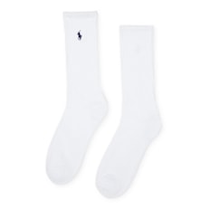 Polo Ralph Lauren Crew Socks (6 Pack) wit