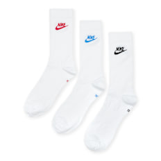 Nike Sportswear Everyday Essential Crew Socks (3 Pack) weiß
