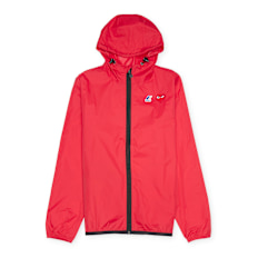 Comme des Garcons Play K-Way Full Zip Jacket rouge