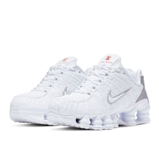 Nike Shox TL "Metallic White" weiß