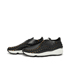 Nike Wmns Air Footscape Woven Premium "Black Croc" schwarz
