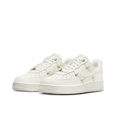 Nike Wmns Air Force 1 '07 LX "Gold Swooshes" beige