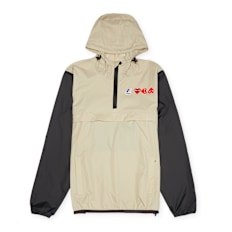 Comme des Garcons Play K-Way Half Zip Jacket beige