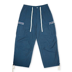 Pleasures Visitor Wide Fit Cargo Pants bleu