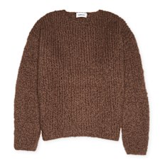 Ambush Mohair Oversize Crewneck braun
