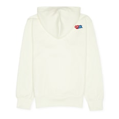 Comme des Garcons Play&nbsp; x The Artist Invader Hooded Zip Sweatshirt beige