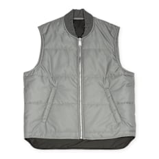 Heron Preston Ex-Ray Nylon Zip Vest grau