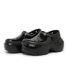Crocs Stomp High Shine Clog zwart