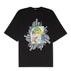 UNDERCOVER Tee Castle Collage zwart