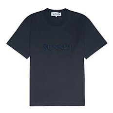 Sunnei Light Jersey Classic T-Shirt blauw