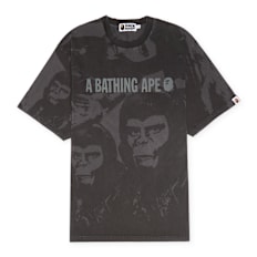 A Bathing Ape Overall Garment Dyed T-Shirt grey