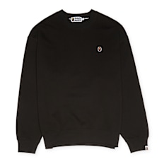 A Bathing Ape Head One Point Crewneck schwarz