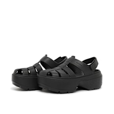 Crocs Stomp Fisherman Sandal zwart