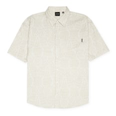 Daily Paper Zuri Macrame Jacquard Shortsleeve Shirt beige