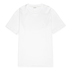 Norse Projects Johannes Organic N Logo T-shirt wit