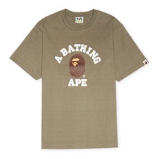 A Bathing Ape College Tee braun