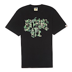 A Bathing Ape ABC Camo Rebuild NYC Logo Tee noir