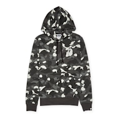 A Bathing Ape City Camo Large Ape Head Hoodie zwart