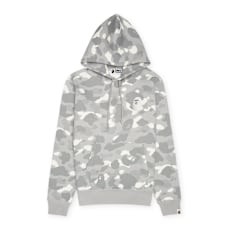 A Bathing Ape City Camo Large Ape Head Hoodie grey
