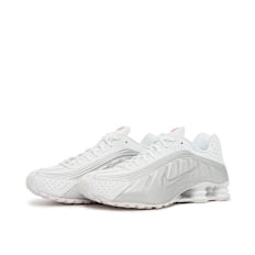 Nike Wmns Shox R4 "White Metallic" white