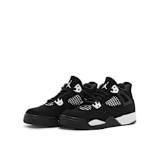 Jordan Air Jordan 4 Retro "White Thunder" (PS) zwart