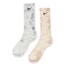 Nike Tie Dye Dri-Fit Everyday Plus Socks (2 Pack) multi-colour